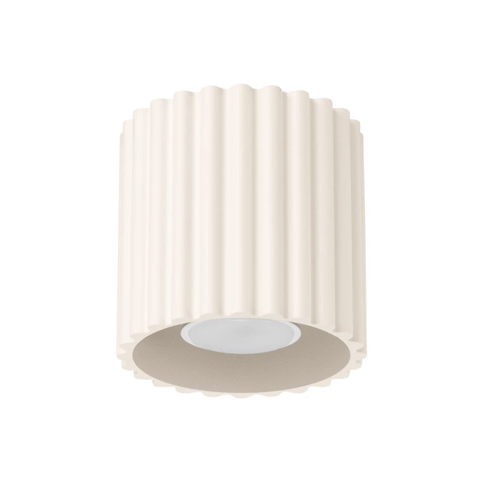 Taklampa AURA 1 beige GU10