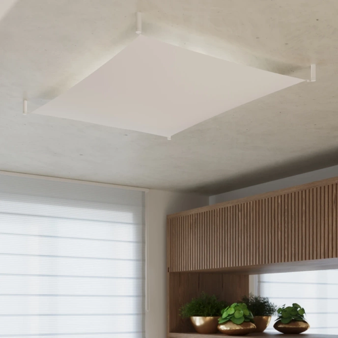 Plafond LUNA 3 vit