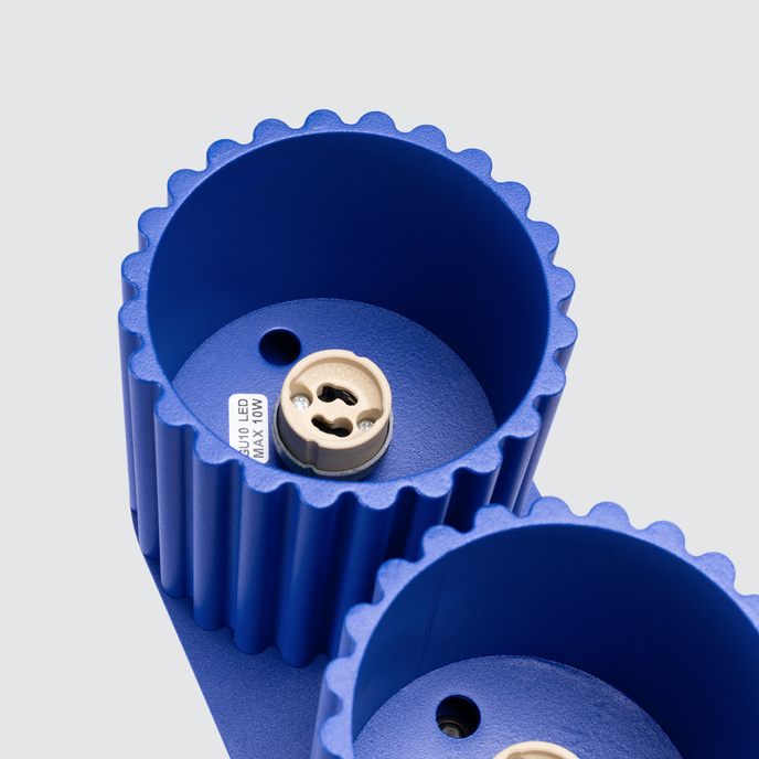 Taklampa AURA 2 ultramarin GU10