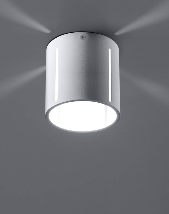 Plafond INEZ vit + 1x LED-lampa G9 3000K varm 4,5W 510lm