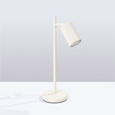 Skrivbordslampa KARBON beige + 1x LED-glödlampa GU-10 4000K Cold 7W 530lm