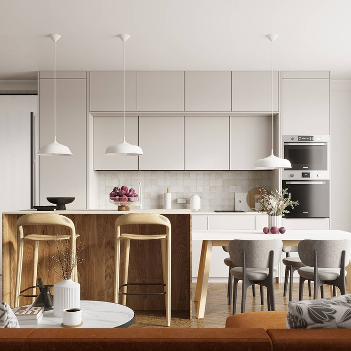 GINA taklampa vit + 1x LED-lampa E27 4000K Kall 7,5W 690lm