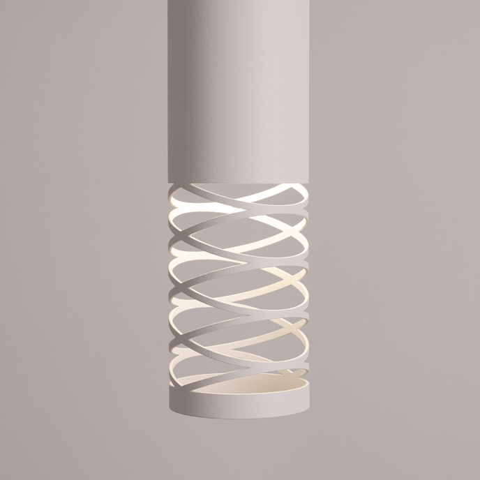 Vägglampa LAMI vit + 1X LED-lampa GU-10 3000K varm 7W 510lm