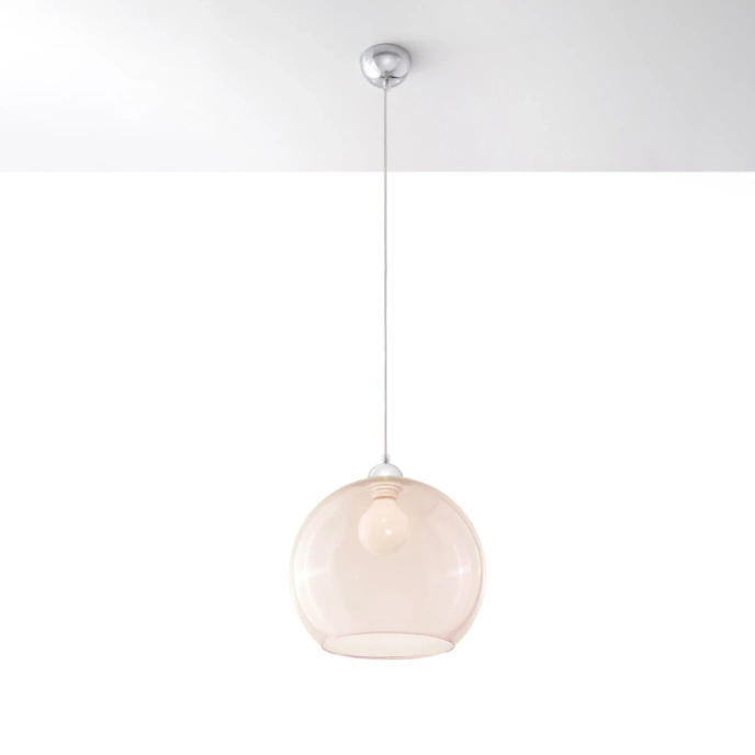 Pendel lampa BALL champagne