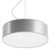 Pendellampa ARENA 35 GREY + 2x LED-lampa E27 3000K varm 7,5W 620lm