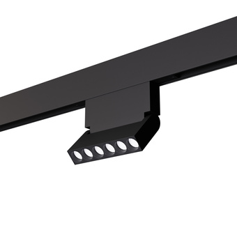 MILA 126 svart LED 3000K 10W 800lm