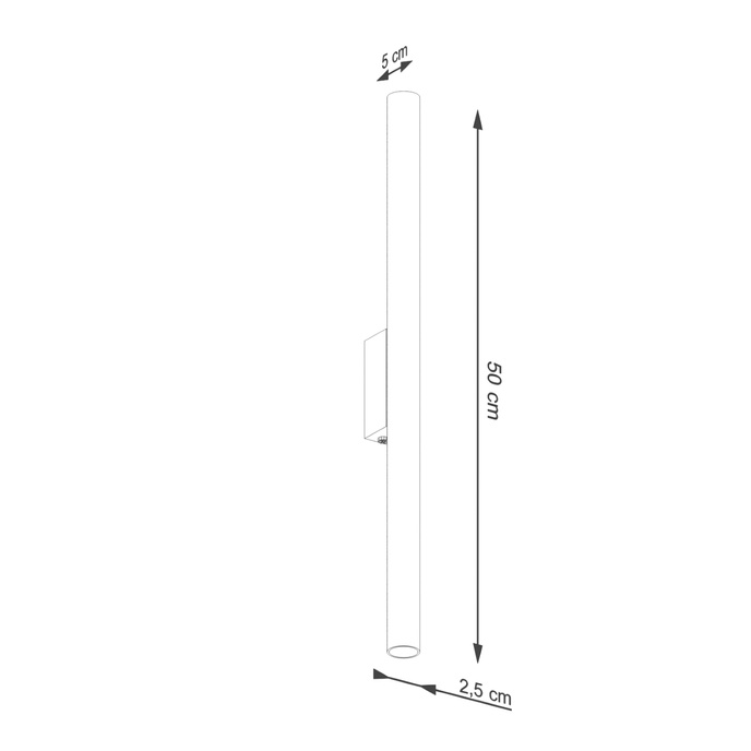 Vägglampa PASTELO 2 beige