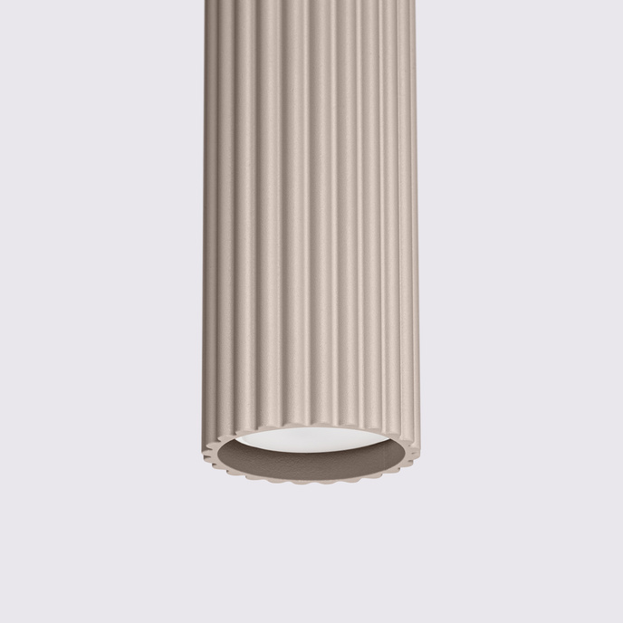 Pendellampa KARBON 1 taupe