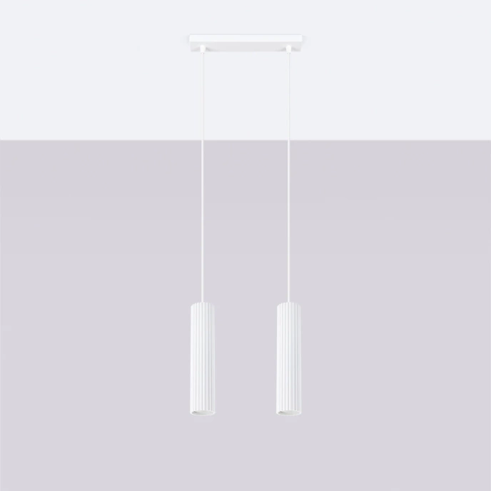 KARBON 2 taklampa vit