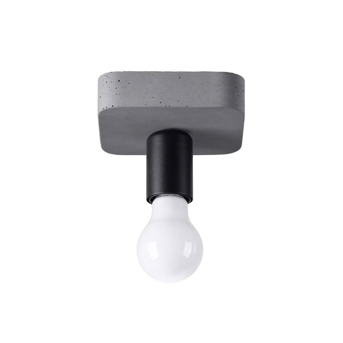 Plafond TAVO 1 + 1x LED-lampa E27 3000K 7W 760lm