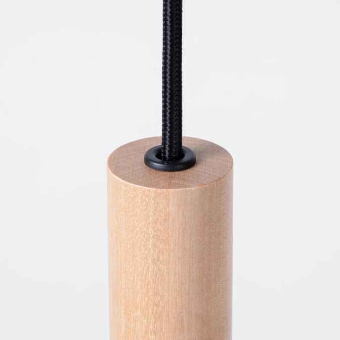 Taklampa PASTELO 3L trä