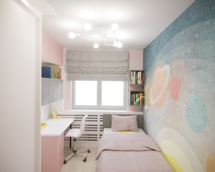 Ljuskrona HECTOR 6 vit + 6x LED-lampa E27 4000K Kall 7,5W 650lm