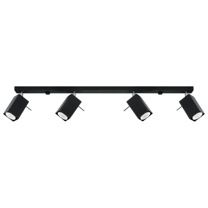 Taklampa MERIDA 4L svart