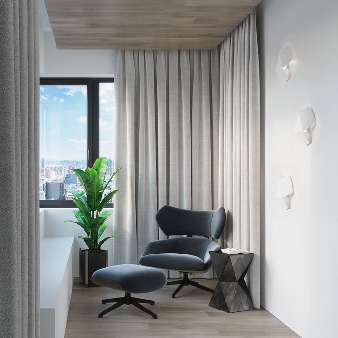 Vägglampa TRE vit + 2x LED-glödlampa G9 3000K varm 4,5W 510lm