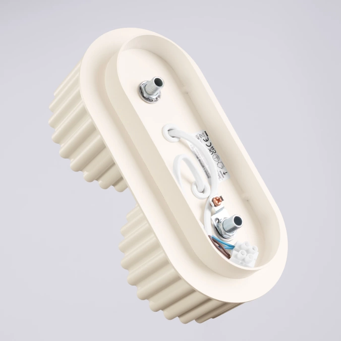 Taklampa AURA 2 beige Gx53