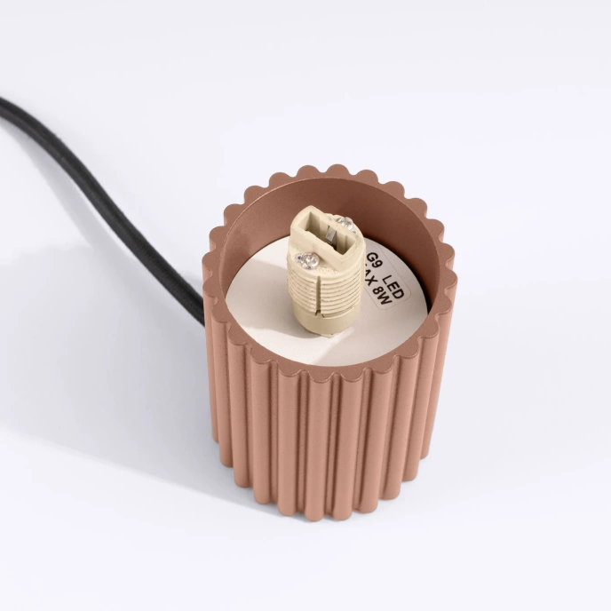 Bordslampa HALO mocha