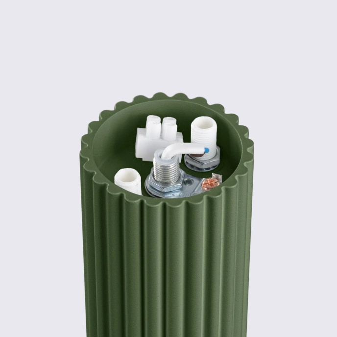 Taklampa HALO olivgrön IP44