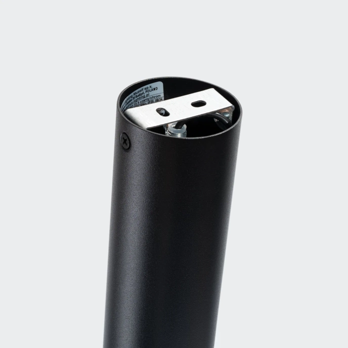 Taklampa NERO 22,5 svart/krom