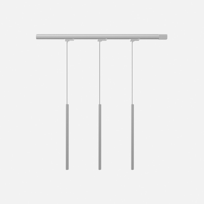 Pendellampa, 3-punkts, 3-fas strömskenesystem, PASTELO