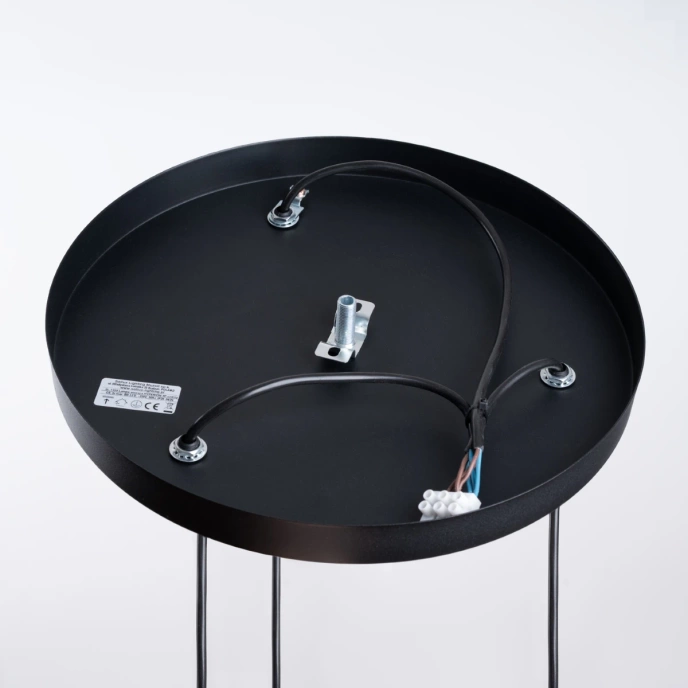 Pendellampa HYPERION 3P svart