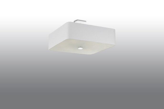 Plafond LOKKO 45 vit + 5x LED-lampa E27 3000K varm 7,5W 620lm