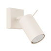 Vägglampa RING beige + 1x LED-glödlampa GU-10 4000K Cold 7W 530lm