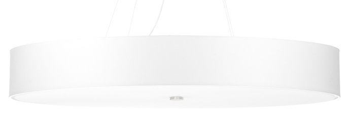 Ljuskrona SKALA 100 vit + 6x LED-lampa E27 3000K varm 7,5W 620lm