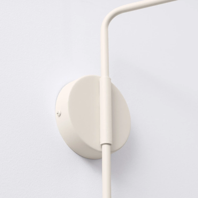 Vägglampa NOX beige