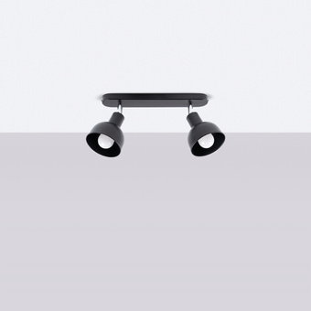 Taklampa ELBA 2 svart