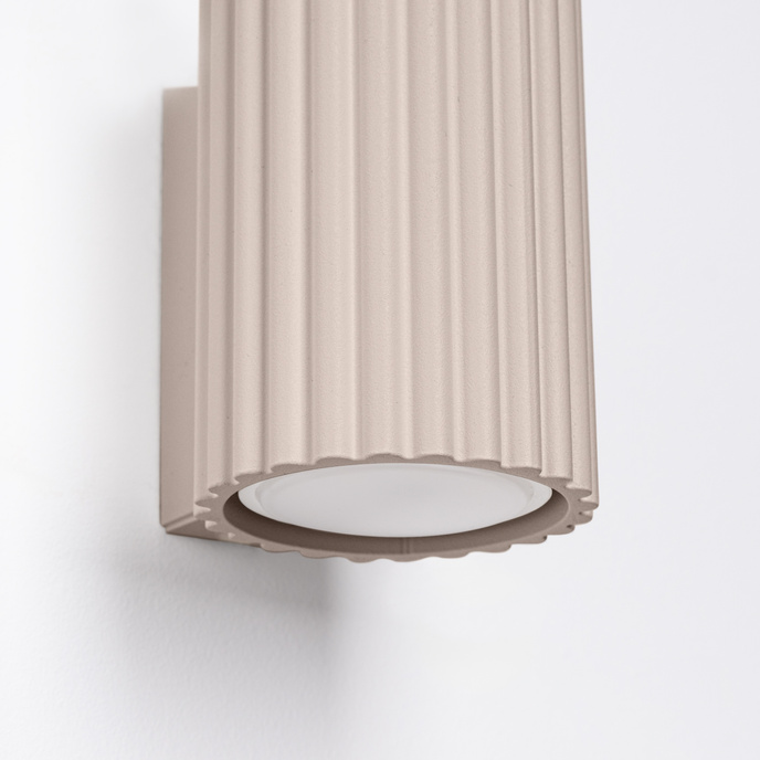 Vägglampa KARBON 10 taupe