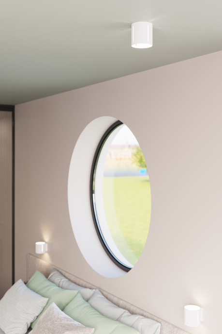 Vägglampa INEZ vit + 1x LED-glödlampa G9 4000K kall 4,5W 530lm