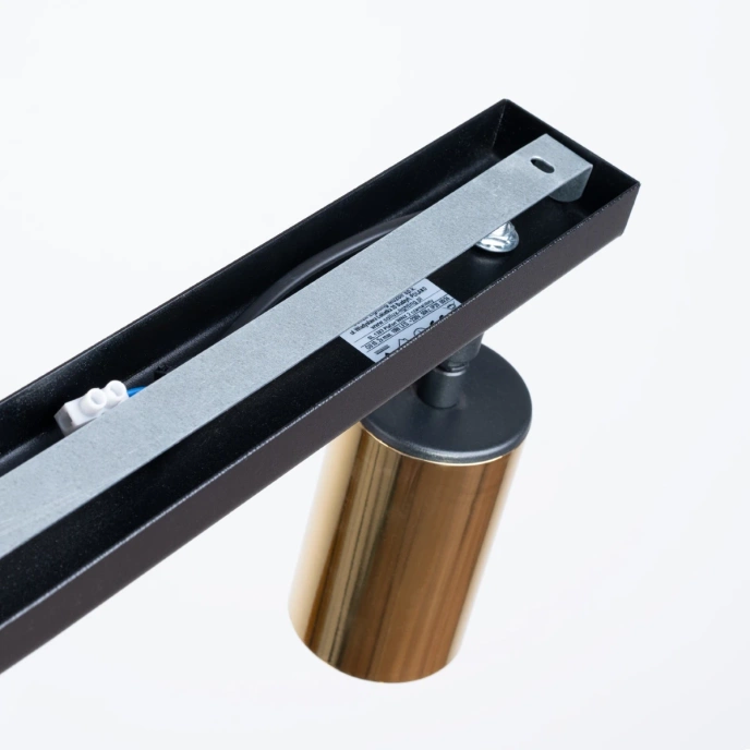 Plafond WINX 2 svart/guld