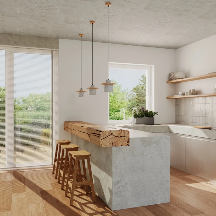 Pendellampa MAB betong