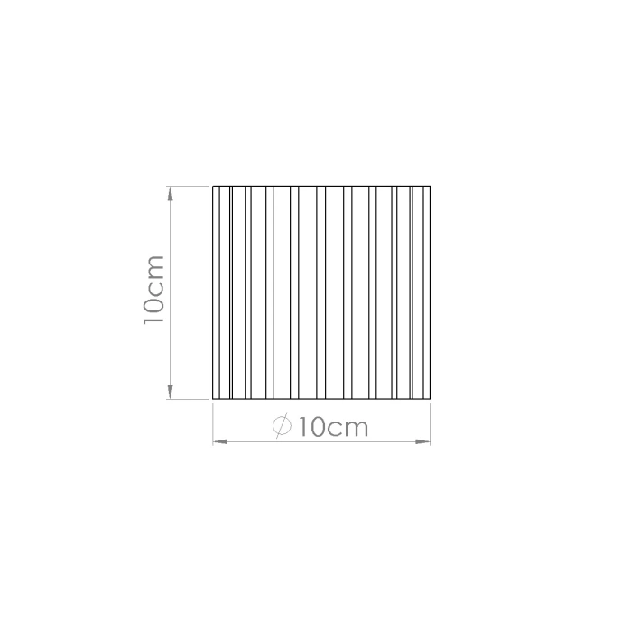 Taklampa AURA 1 svart GU10