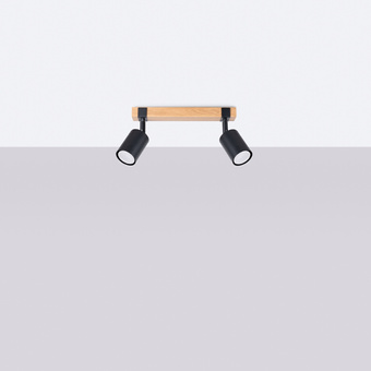 Plafond FAGER 2 svart