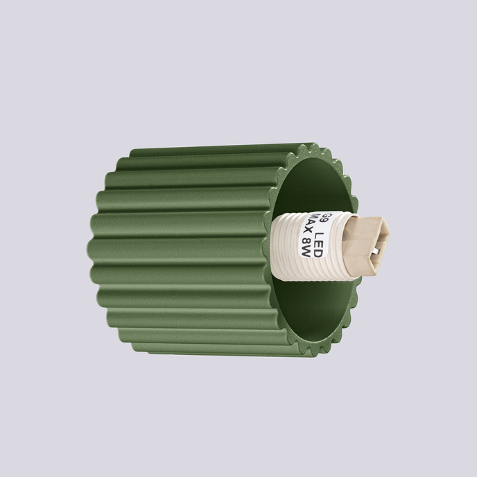 Vägglampa HALO olivgrön IP44