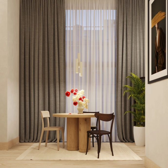 Taklampa LAGOS 1 beige