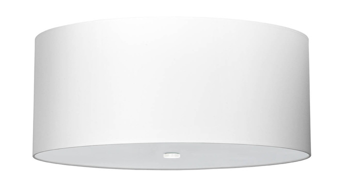 Plafond OTTO 60 vit + 5x LED-lampa E27 4000K Kall 7,5W 650lm