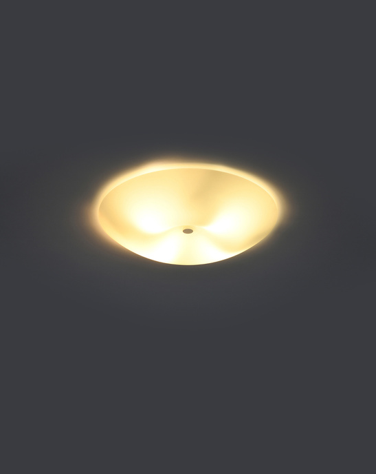 Plafond FUSION 430 + 4x LED-lampa E27 4000K Kall 7,5W 650lm