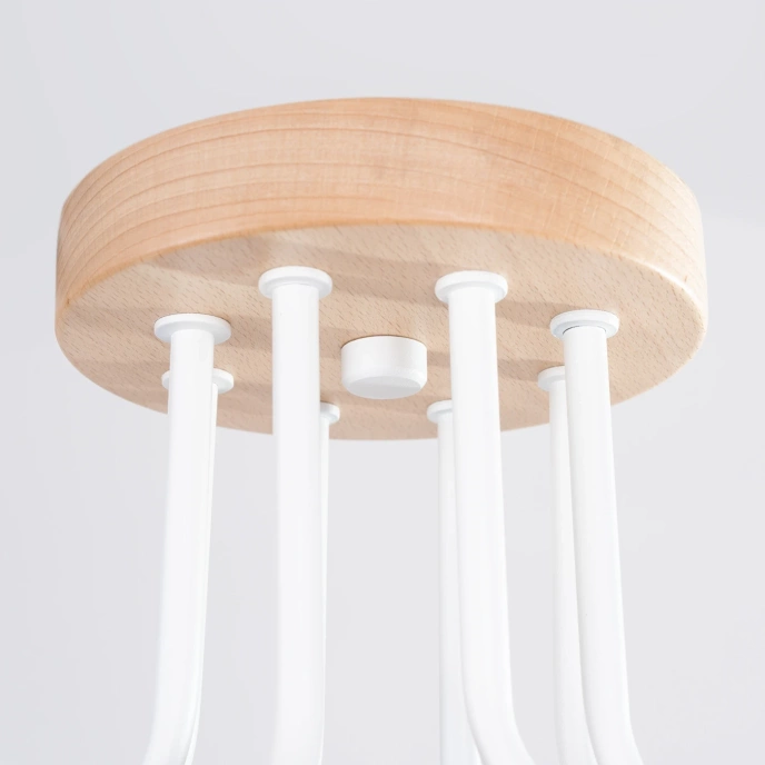 TIMBO 8 ljuskrona vit