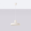 BILO taklampa beige + 1X LED-lampa E27 3000K varm 7,5W 620lm