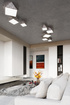 Plafond HEXA 25 CEKIN + 1x LED-lampa E27 4000K Kall 7,5W 650lm