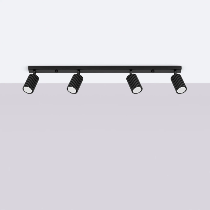 Plafond KARBON 4L svart