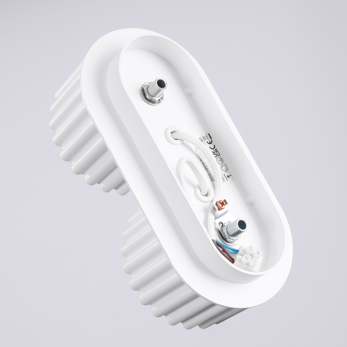 Taklampa AURA 2 vit Gx53