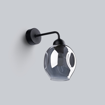 Vägglampa FILLAN 1 svart