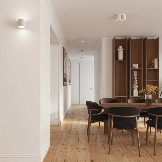 Vägglampa AURA beige G9