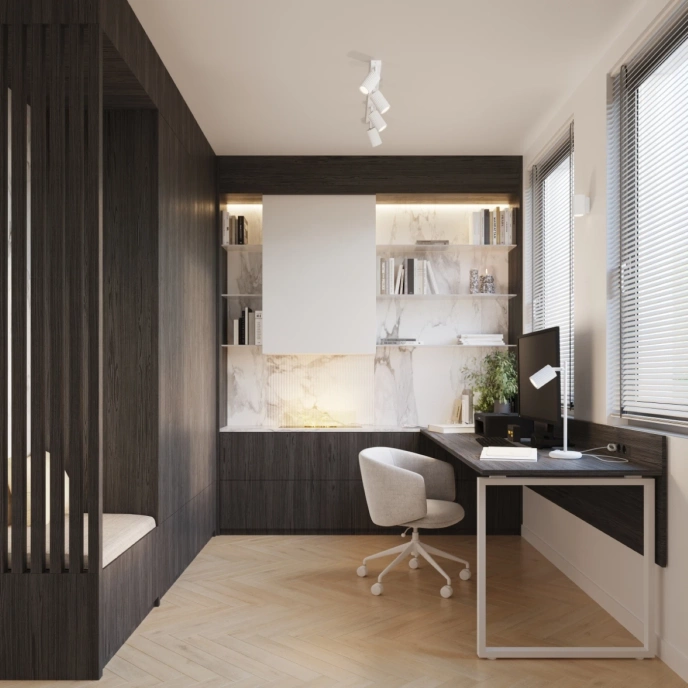 Plafond KARBON 4L vit