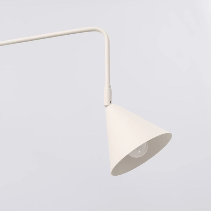 Vägglampa NOX beige