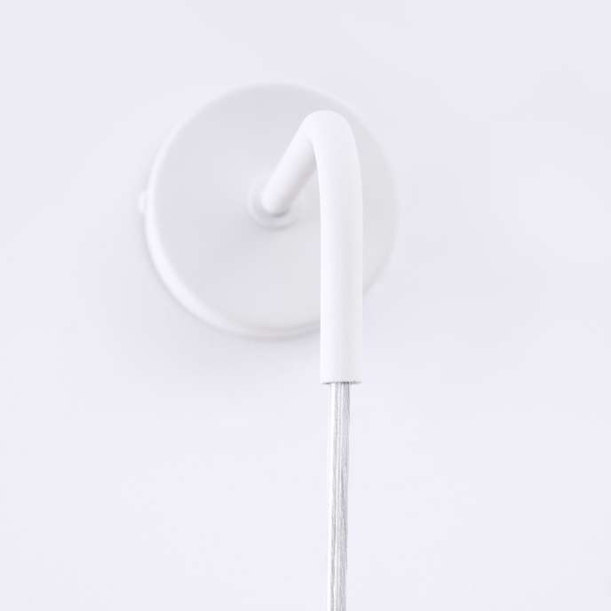 Vägglampa LIRO vit + 1X LED-lampa GU-10 3000K varm 7W 510lm