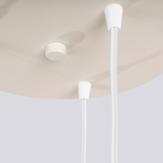 Pendellampa HALO 3P beige